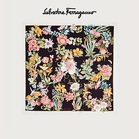 Salvatore Ferragamo/菲拉格慕  女士花卉及字母印花围巾 727052