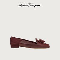 Salvatore Ferragamo/菲拉格慕 女士双蝴蝶结平底鞋 741041