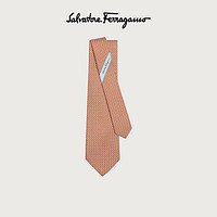 Salvatore Ferragamo/菲拉格慕 男士GANCINI桑蚕丝领带 740559