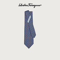 Salvatore Ferragamo/菲拉格慕 男士瓢虫印花领带 740215