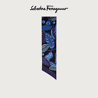 Salvatore Ferragamo/菲拉格慕 女士拼接画印花桑蚕丝围巾 742838