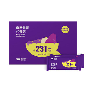鲨鱼菲特 魔芋代餐紫薯粥 500g