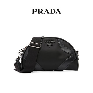Prada/普拉达半圆形徽标单肩包