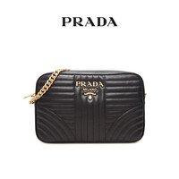 Prada/普拉达Diagramme皮革手袋