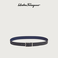 Salvatore Ferragamo/菲拉格慕 男士双面可调式皮带 686658