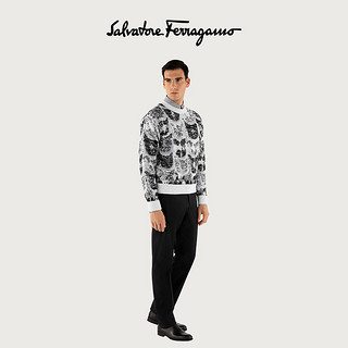 Salvatore Ferragamo/菲拉格慕 男士毛圈针织毛衣 742404