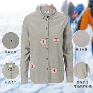 Fjallraven/北极狐 户外时尚女款全棉速干衬衣品牌女衬衣 89973