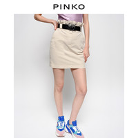 PINKO春夏女装花苞高腰包臀裙半身裙1X10DMY5DQ