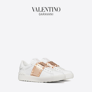 VALENTINO GARAVANI/华伦天奴女士Rockstud Untitled 铆钉运动鞋