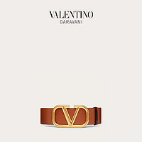 VALENTINO GARAVANI/华伦天奴双面VLogo Signature光面小牛皮腰带