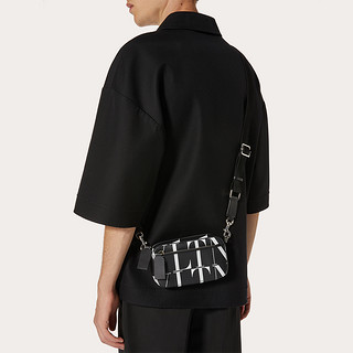 VALENTINO GARAVANI/华伦天奴 男士新品 VLTN TIMES 小号皮革腰包