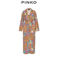 PINKO 女装复古印花阔腿连体裤1G14VY7942