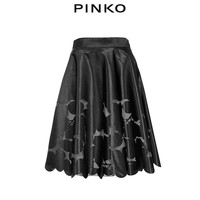 PINKO 女装镂空印花伞裙半身裙1B14AVY669