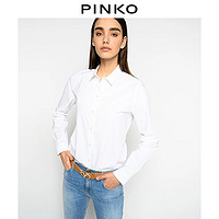 PINKO 女装弹力府绸长袖衬衫1G14ZK7905