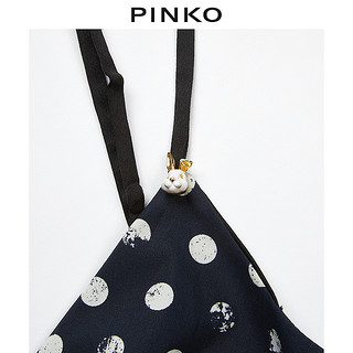 PINKO 女装波点印花内衣式吊带上衣1Q10498107