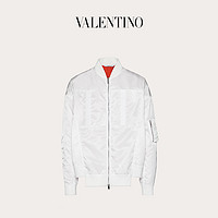 Valentino/华伦天奴男士新品白色VLTN 飞行夹克