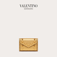 VALENTINO GARAVANI/华伦天奴 女士新品 Rockstud 铆钉小牛皮钱包