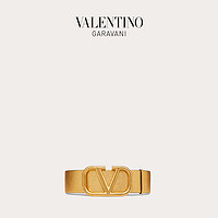 VALENTINO GARAVANI/华伦天奴 VLogo Signature 粒面小牛皮腰带