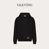 Valentino/华伦天奴男士新品 VLTN TAG 粘胶纤维兜帽卫衣