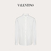 Valentino/华伦天奴男士新品白色Rockstud Untitled 铆钉衬衫