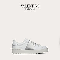 VALENTINO GARAVANI/华伦天奴 女士 Open 金属感饰带运动鞋小白鞋