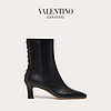 VALENTINO GARAVANI/华伦天奴 女士新品 Rockstud 羊皮革铆钉短靴