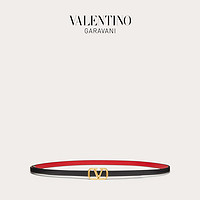 VALENTINO GARAVANI/华伦天奴 VLogo Signature亮面牛皮双面腰带