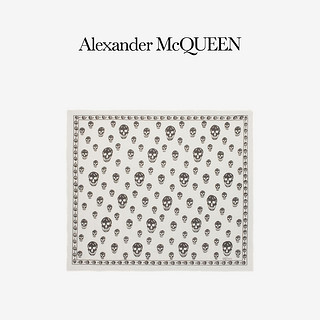 ALEXANDER MCQUEEN/亚历山大麦昆女配饰 女士骷髅头围巾