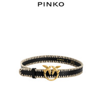 PINKO2021春夏新品女士钩编装饰飞鸟腰带1H20VMY73M