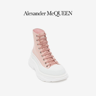 ALEXANDER MCQUEEN/亚历山大麦昆 女士TREAD SLICK系带靴