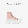 ALEXANDER MCQUEEN/亚历山大麦昆 女士TREAD SLICK系带靴