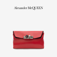 ALEXANDER MCQUEEN/亚历山大麦昆 2020早秋女包红色SKULL手拿袋