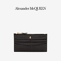 ALEXANDER MCQUEEN/亚历山大麦昆 2020早秋女士拉链牛皮零钱包