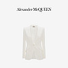 ALEXANDER MCQUEEN/亚历山大麦昆 2019秋冬女士树叶绉绸夹克