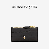 ALEXANDER MCQUEEN/亚历山大麦昆 2020早秋女士拉链牛皮零钱包