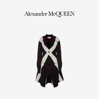 ALEXANDER MCQUEEN/亚历山大麦昆 2020秋冬女士宽松菱形针织开衫