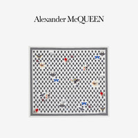ALEXANDER MCQUEEN/亚历山大麦昆Cameo Capsule女士机车骷髅围巾