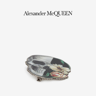 ALEXANDER MCQUEEN/亚历山大麦昆Cameo Capsule女士骷髅胸针