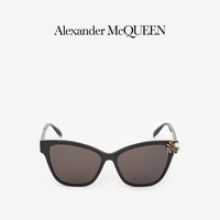 ALEXANDER MCQUEEN/亚历山大麦昆 2020秋冬女士黑色太阳眼镜