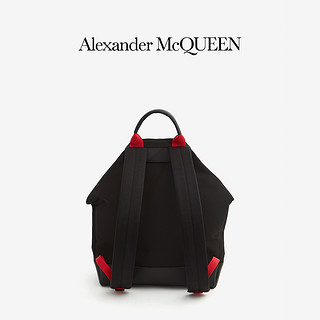 ALEXANDER MCQUEEN/亚历山大麦昆献礼系列男士帆布肩背包