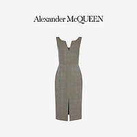 ALEXANDER MCQUEEN/亚历山大麦昆 2021早春女士 威尔士格纹连衣裙