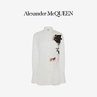 ALEXANDER MCQUEEN/亚历山大麦昆 2021早春女士 玫瑰印花衬衫