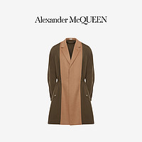 ALEXANDER MCQUEEN/亚历山大麦昆 2021早春男士 拼接派克大衣