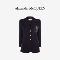 ALEXANDER MCQUEEN/亚历山大麦昆 2021早春女士巴拿马夹克
