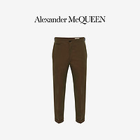 ALEXANDER MCQUEEN/亚历山大麦昆 2021早春男士 标识饰带长裤