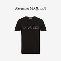 ALEXANDER MCQUEEN/亚历山大麦昆 2021早春 男士McQueen刺绣T恤