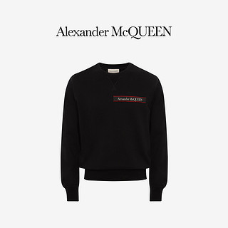 ALEXANDER MCQUEEN/亚历山大麦昆 2021早春男士 标识饰带卫衣