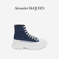 ALEXANDER MCQUEEN/亚历山大麦昆 2021早春女士Tread 帆布靴