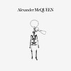 ALEXANDER MCQUEEN/亚历山大麦昆 男士骨架钥匙扣