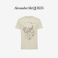 ALEXANDER MCQUEEN/亚历山大麦昆 2021早春 男士素描本骷髅T恤